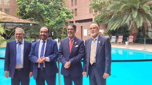 বিসিএ’র প্রেসিডেন্ট আব্দুল মুনিম বৃটেনের বাকিংহাম রাজপ্রাসাদ থেকে OBE সম্মাননা পদক পেলেন