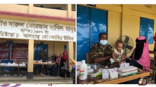 ছাতকে সেনাবাহিনীর চিকিৎসা সেবা অব্যাহত