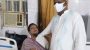 সুরমা ইউনিয়নের চেয়ারম্যান বীরপ্রতীক হালিমের শয্যা-পাশে মুহিবুর রহমান মানিক এমপি
