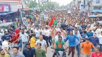 সুনামগঞ্জে বিএনপির ৪৪তম প্রতিষ্ঠা বার্ষিকীর র‌্যালী