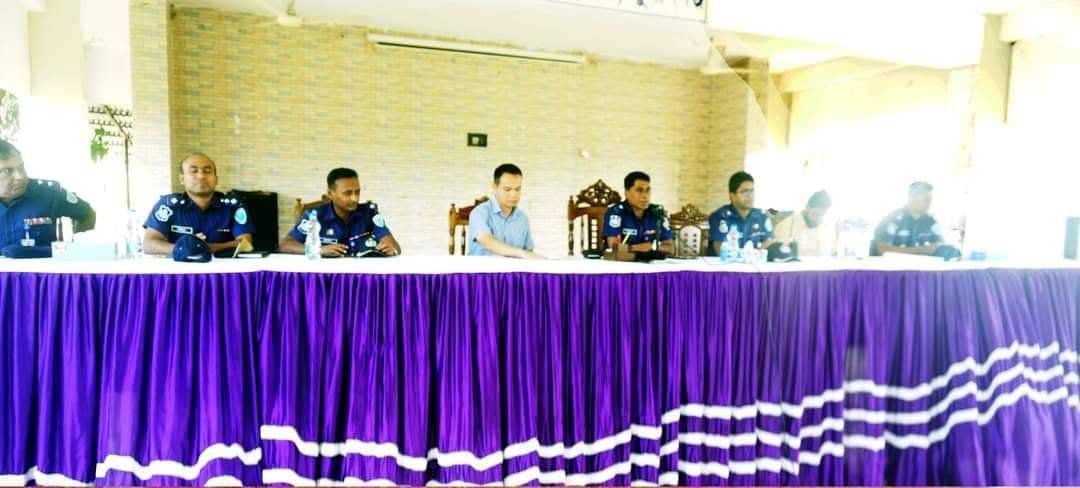 জেলাপরিষদ নির্বাচন-২০২২ উপলক্ষে সুনামগঞ্জ জেলা পুলিশের ব্রিফিং প্যারেড অনুষ্ঠিত