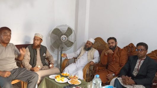 গ্রেটার সিলেট কাউন্সিল জিএস সি নর্থের সেক্রেটারি জয়নুল আবেদীন বাবুলের সাথে ছাতক দোয়ারা উন্নয়ন পরিষদের নেতৃবৃন্দের সৌজন্য সাক্ষাত