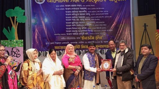 সুনামগঞ্জে সৃষ্টি থিয়েটারের ১৫ বছর পূর্তি উদযাপন