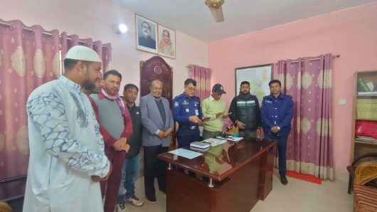 ছাতক প্রেসক্লাব ও সাংবাদিকদের সাথে নবাগত ওসি’র মতবিনিময়