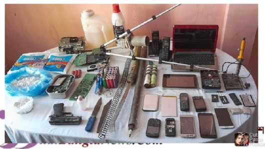 জগন্নাথপুরে ঘিরে রাখা বাড়ি থেকে বিস্ফোরক তৈরীর সরঞ্জামাদি উদ্ধার