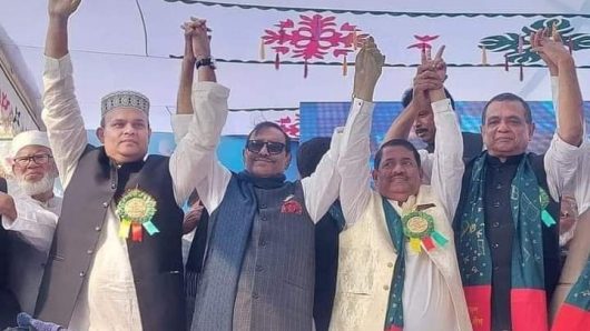 সুনামগঞ্জ জেলা আ’লীগের নয়া সভাপতি নুরুল হুদা মুকুট.সাধারণ সম্পাদক নোমান বখত পলিন