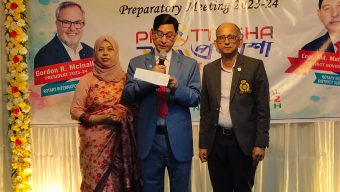 রোটারী জোনাল সেক্রেটারি মনোনীত হওয়ায় হাসান কবীর চৌধুরীর কৃতজ্ঞতা প্রকাশ