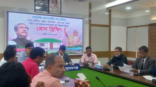 সুনামগঞ্জে প্রধানমন্ত্রীর উপহারের ঘর ও জমি পাবে আরও ১২১৩ টি পরিবার