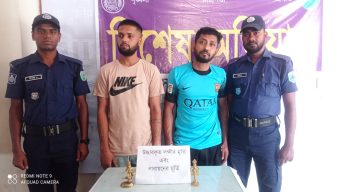 সুনামগঞ্জ সদর মডেল থানা কর্তৃক চুরি যাওয়া লক্ষী এবং নারায়নের মূর্তি উদ্ধার সহ ১ জন আটক