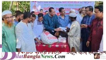 সুনামগঞ্জ জেলায় বজ্রপাতে নিহত ৬ জনের পরিবারকে আর্থিক ও খাদ্য সহায়তা প্রদান