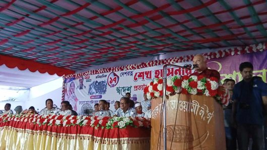 রাঙামাটিতে বর্ণাঢ্য আয়োজনে প্রধানমন্ত্রী দেশরত্ন শেখ হাসিনা’র স্বদেশ প্রত্যাবর্তন দিবস পালন