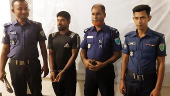 ছাতকে মোটরসাইকেলসহ চোর সিন্ডিকেটের এক সদস্য আটক