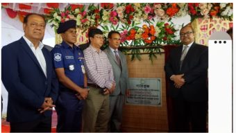 বিচারপ্রার্থীদের বিশ্রামের জন্য সুনামগঞ্জ আদালত প্রাঙ্গণে‘ন্যায়কুঞ্জ’ উদ্বোধন করেছেন বিচারপতি ওবায়দুল হাসান
