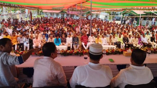 সুনামগঞ্জে যুবলীগ তারুণ্যের জয় যাত্রা সমাবেশ করেছে