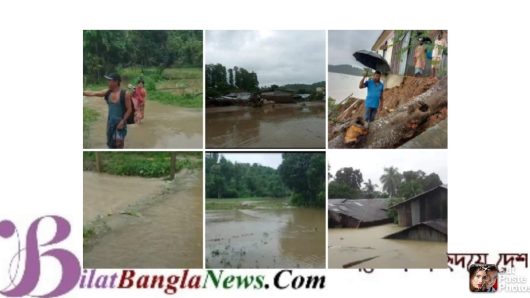 রাঙামাটিতে উজানের পানিতে প্লাবিত নিন্মাঞ্চলের পানি নামা শুরু,এখনও প্লাবিত ৩ উপজেলা