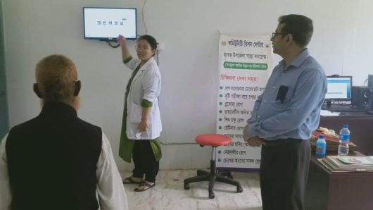 ছাতক হাসপাতালে চক্ষুরোগীদের জন্য যুক্ত হলো”কমিউনিটি ভিশন সেন্টার”