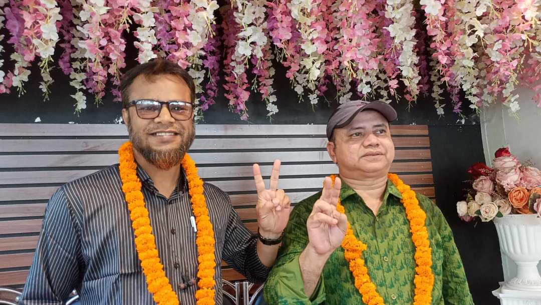 সুনামগঞ্জ রিপোর্টার্স ইউনিটির সভাপতি পীর মাহবুব,সম্পাদক এমরানুল নির্বাচিত