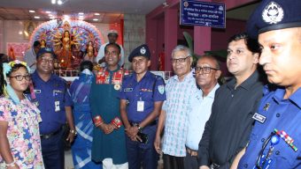 সাম্প্রদায়িক সম্প্রীতি বিনষ্টকারীদের কোন ছাড় নেই:সুনামগঞ্জ পুলিশ সুপার।