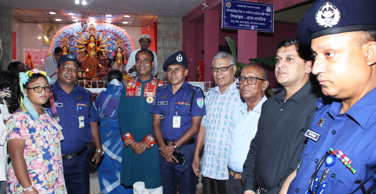 সাম্প্রদায়িক সম্প্রীতি বিনষ্টকারীদের কোন ছাড় নেই:সুনামগঞ্জ পুলিশ সুপার।