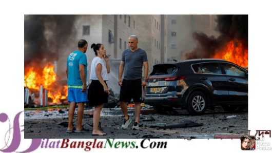 হামাসের‘অপারেশন আল-আকসা স্টর্ম’,ইসরাইলে নিহত বেড়ে ৪০:আহত ৭৫০ জনের বেশি
