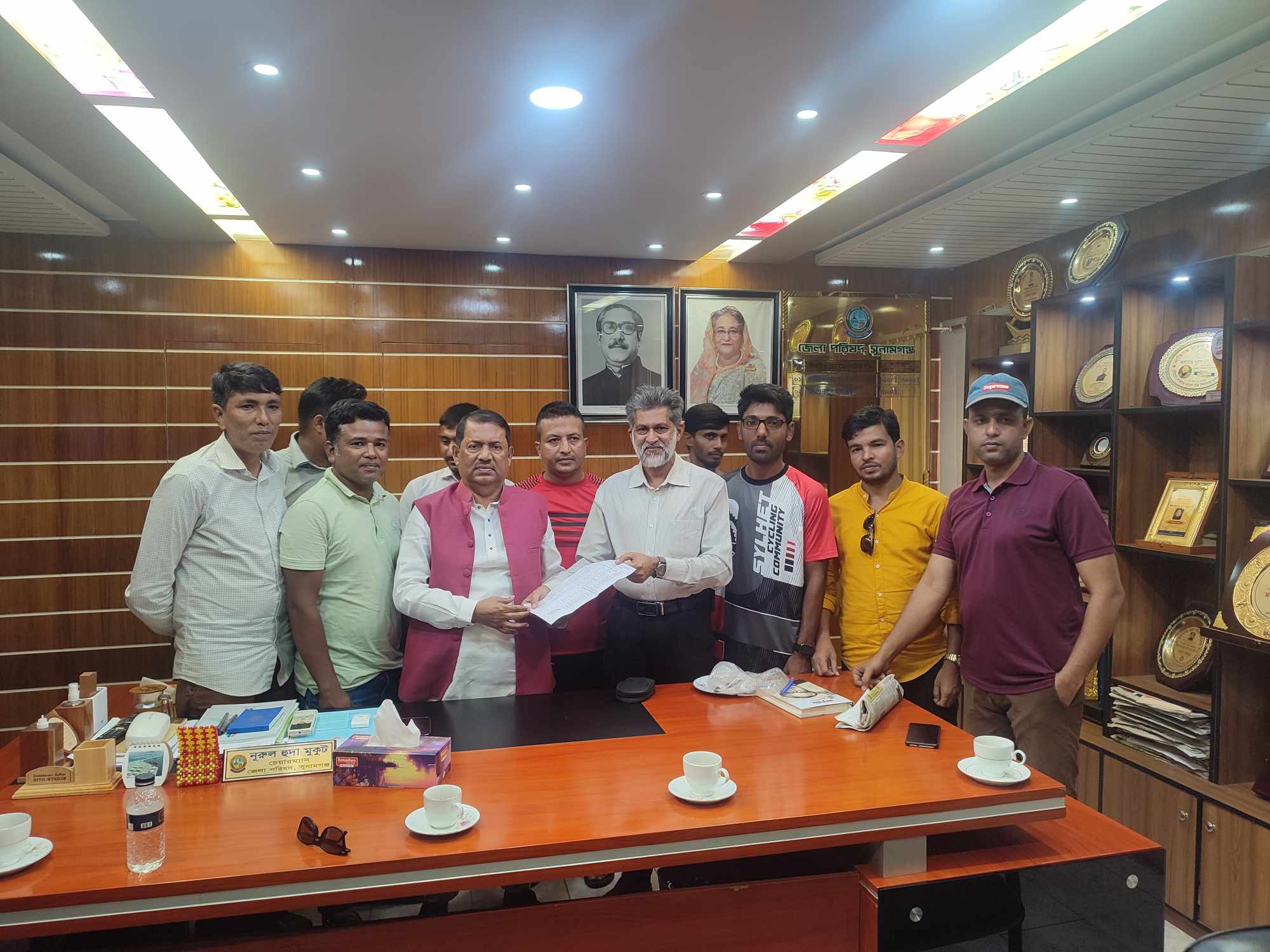 সত্য ঘটনা তোলে ধরাই সাংবাদিক দের নৈতিক দায়িত্ব:জেলা পরিষদ চেয়ারম্যান মুকুট