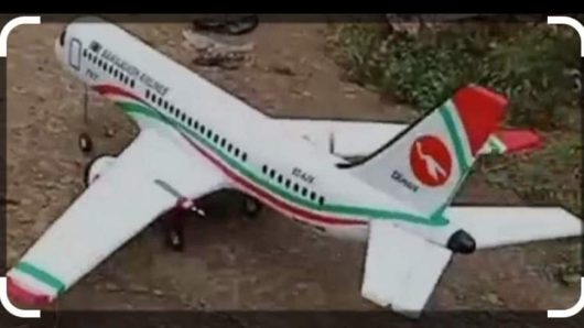 তাহিরপুরে বিমান তৈরি করে আকাশে উড়ালো মেধাবী শিক্ষার্থী আনিসুল হক