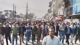 সুনামগঞ্জে ছাত্রদলের প্রতিষ্টা বার্ষিকী পালন।