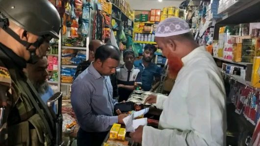 ছাতকে ভ্রাম্যমাণ আদালতের অভিযান ৪১ হাজার টাকা জরিমানা আদায়