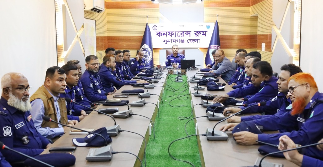 সুনামগঞ্জ জেলার নতুন পুলিশ সুপার হিসেবে দায়িত্ব গ্রহণ করলেন তোফায়েল আহাম্মেদ