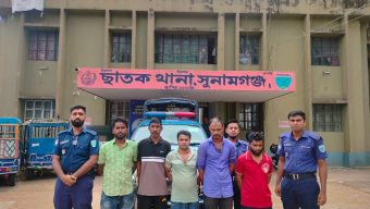 ছাতকে সিএনজি চুর চক্রের ৩সদস্যসহ গ্রেফতার ৫