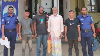 সুনামগঞ্জের ছাতকে সাজাপ্রাপ্ত ও  সিএনজি চুরির মামলায় ৪ আসামী গ্রেফতার