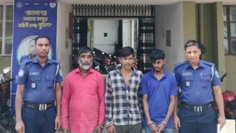 ছাতক থানা পুলিশের অভিযানে গ্রেফতার ৩
