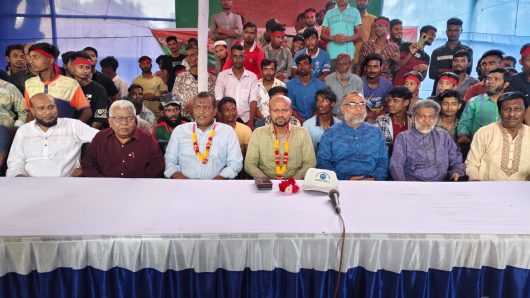 সুনামগঞ্জে জেলা প্রশাসন সহ বিভিন্ন শ্রমিক সংগঠনের উদ্যোগে মহান মে দিবস পালিত।