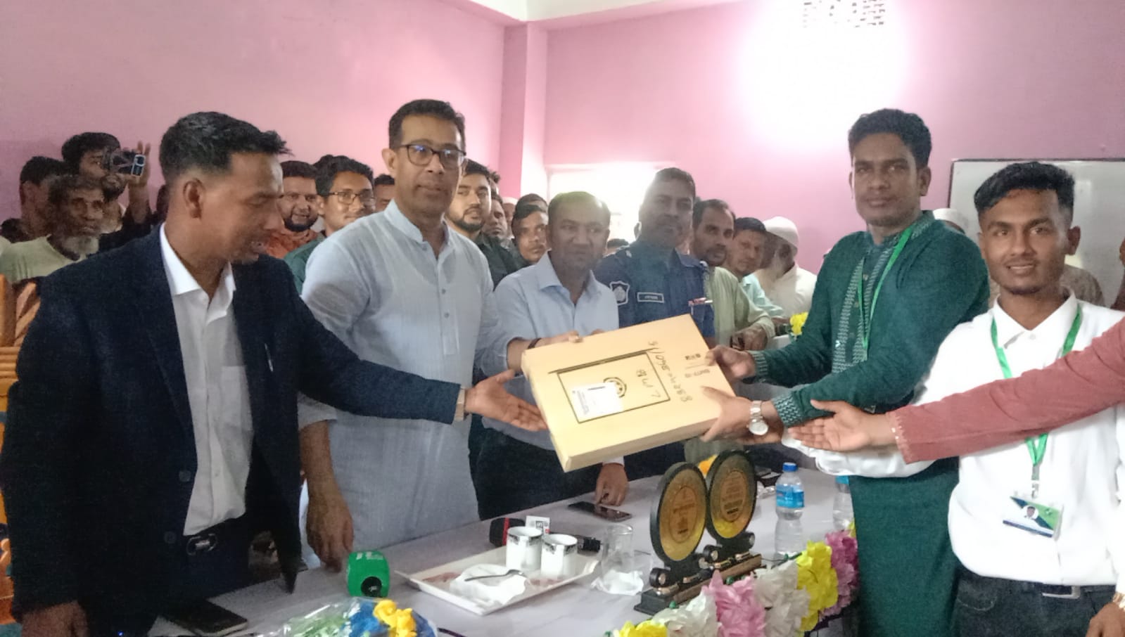 সুনামগঞ্জের ছাতকে প্রধান উপদেষ্টার বিশেষ সহকারী মনির হায়দার