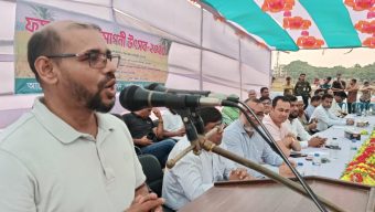 সুনামগঞ্জে ফসল কর্তন সমাপনী উৎসব ২০২৫ উদযাপন।