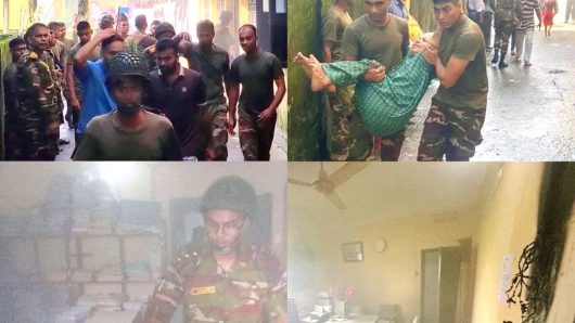 ছাতক উপজেলা সমাজসেবা কার্যালয়ে অগ্নিকান্ডের ঘটনা