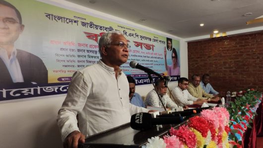 দ্রুত সংস্কার, বিচার ও নির্বাচনের রোডম্যাপ ঘোষনা করতে হবে- জাহিদ হোসেন।