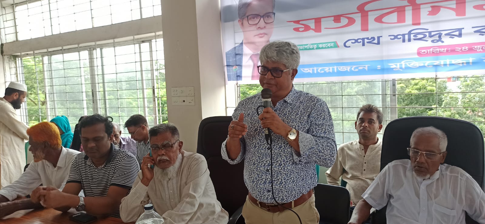 বীর মুক্তিযোদ্ধাদের সঙ্গে পারভেজ মল্লিকের মতবিনিময়
