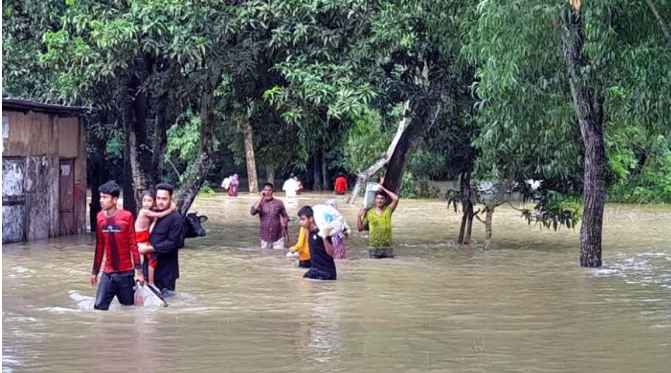 দেশের ১২ জেলায় বন্যার আশঙ্কা