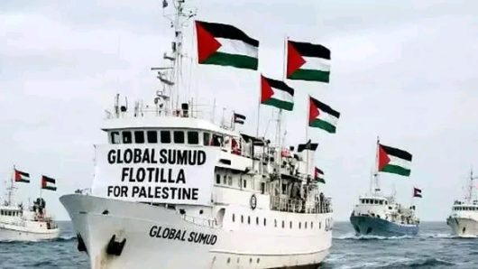 গ্লোবাল সুমুদ ফ্লোটিলার একটি বাদে সব নৌযান আটক করেছে ইসরায়েল