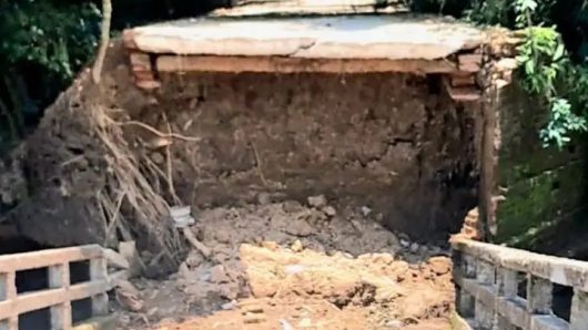 “ছাতকের নোয়ারাই-নরসিংপুর সড়কের ভাঙা ব্রিজে অবশেষে প্রাণহানি — আবেদনের পরও মেরামতের উদ্যোগ নেই