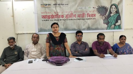 সুনামগঞ্জে আন্তর্জাতিক গ্রামীণ নারী দিবসে নারী সমাবেশ ও পিঠা উৎসব