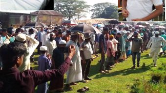 ছাতকের উদিয়মান তরুণ শিল্পী আলী ইনসানের জানাজা ও দাফন সম্পন্ন। 