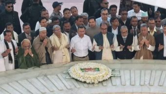 দীর্ঘ ১৯ বছর পর বাবার কবর জিয়ারতে তারেক রহমান