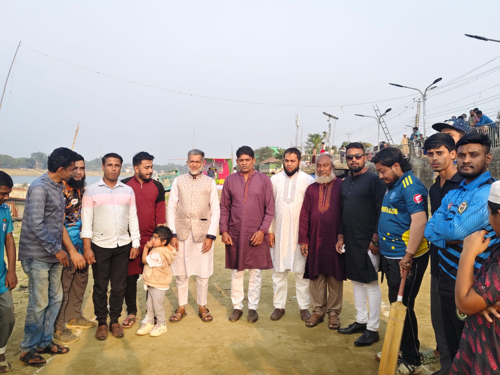 মাদক সন্ত্রাস ও অসামাজিক কার্যকলাপ রোধে ক্রিকেট টুর্নামেন্ট।