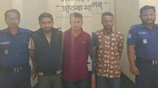 সুনামগঞ্জের ছাতকে শিশু অপহরণ মামলা সহ দুই মামলার তিন আসামি গ্রেফতার