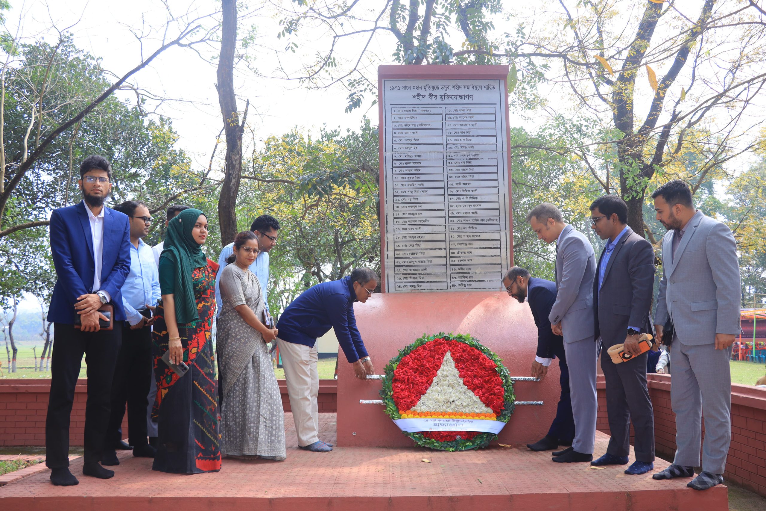সুনামগঞ্জে গণ হত্যা দিবস উদযাপনে নানা কর্মসূচী।