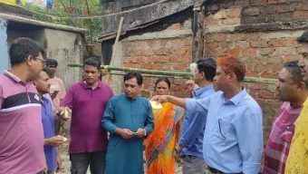 ছাতকের তাতিকোনা মহল্লায় অগ্নিকান্ডে ক্ষতিগ্রস্থ ৪ টি পরিবার-কে এমপি মিলনের আর্থিক সহায়তা প্রদান