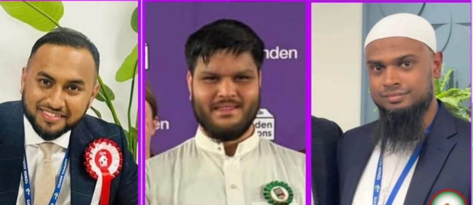 ছাহেব কিবলা ফুলতলী(রহ.)এর প্রতিষ্ঠিত দারুল হাদিস লতিফিয়া-এর প্রাক্তন তিন শিক্ষার্থী টাওয়ার হ্যামলেটস কাউন্সিলে নির্বাচিত