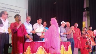 সুনামগঞ্জ জেলা শিল্পকলা একাডেমীর আয়োজনে প্রশিক্ষণ বিভাগের শিক্ষার্থীদের সনদ পত্র বিতরণ।